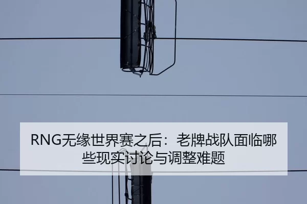 RNG无缘世界赛之后：老牌战队面临哪些现实讨论与调整难题 - BWIN